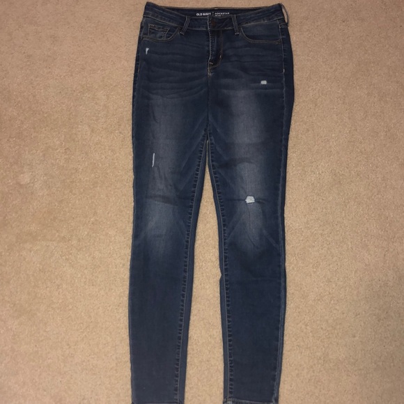 Old navy blue jeans - Picture 2 of 2